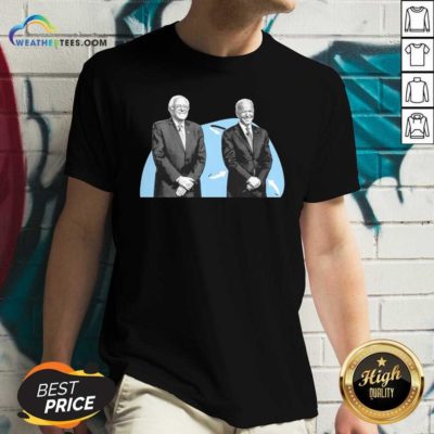 Joe Biden And Bernie Sanders V-neck - Design By Weathertees.com