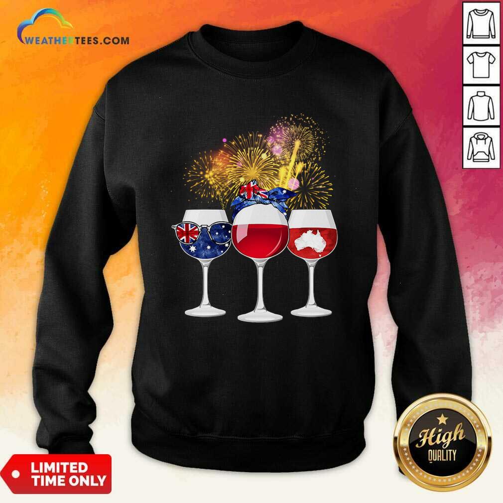 Three Wine England Flag Map Happy Sweatshirt - Design By Weathertees.com