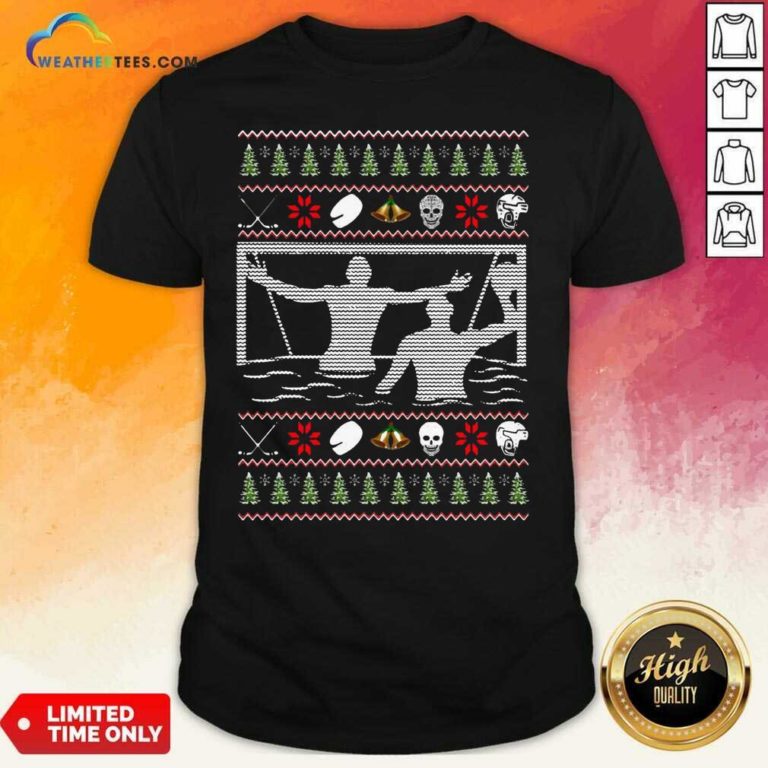 Water Polo Ugly Christmas Shirt - Design By Weathertees.com