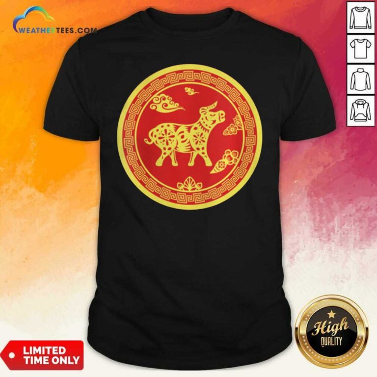 Year Of The Ox 2021 Happy New Year Shirt - Design By Weathertees.com
