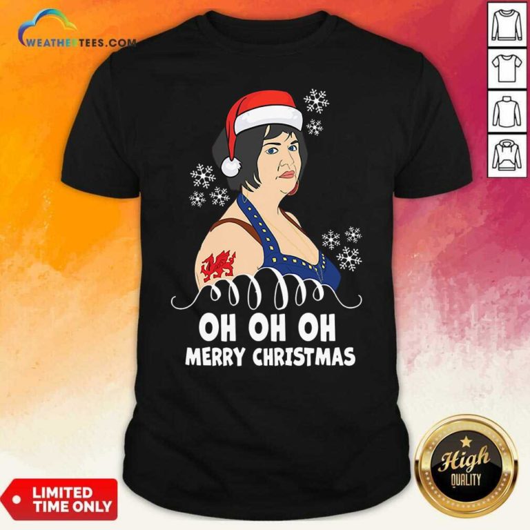 Santa Nessa Jenkins Oh Oh Oh Merry Christmas Shirt - Design By Weathertees.com