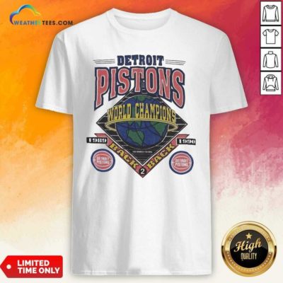 Detroit Pistons World Champions Shirt - Design By Weathertees.com