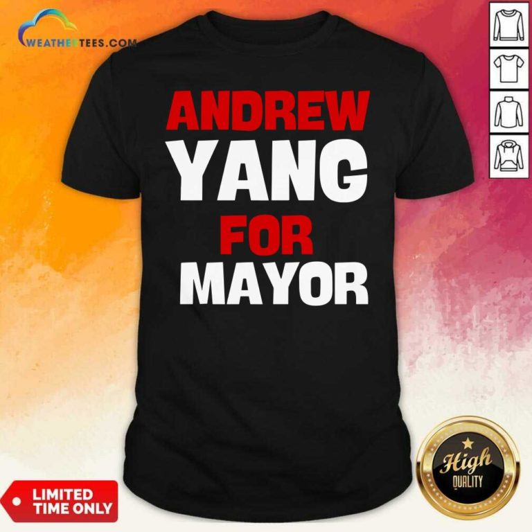 Andrew Yang For Mayor Essential Shirt - Design By Weathertees.com
