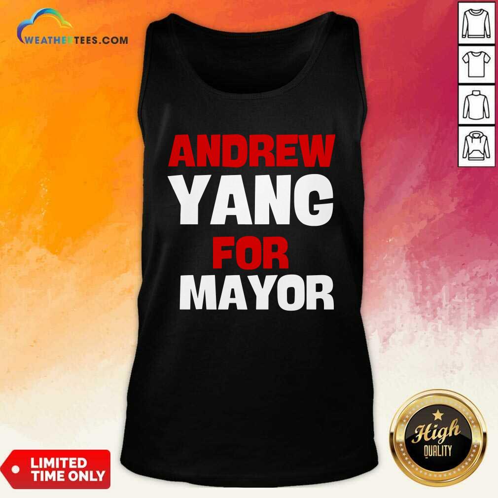 Andrew Yang For Mayor Essential Tank Top - Design By Weathertees.com