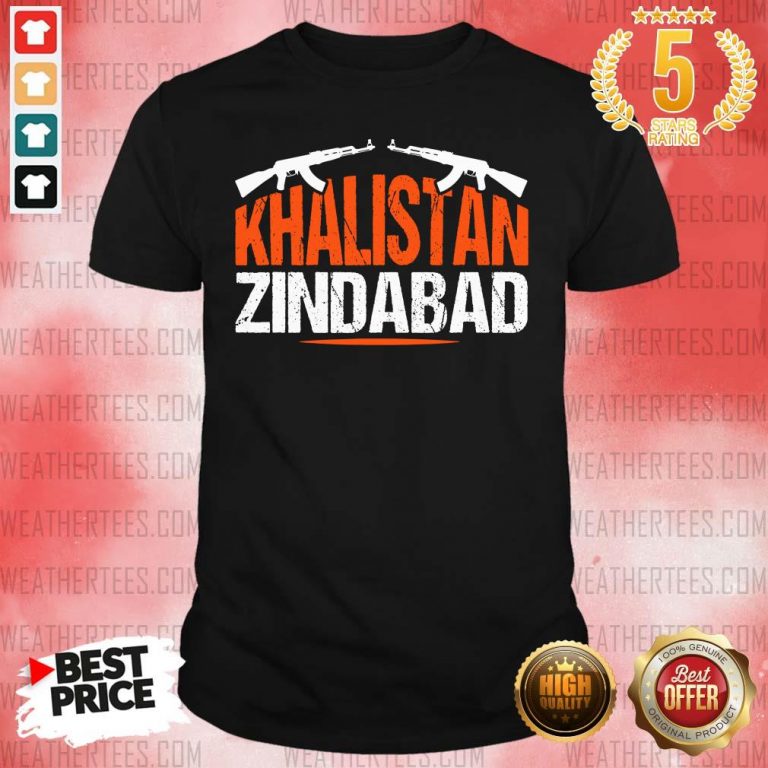 Sikh Khalistan Zindabad Singh Punjabi Shirt - Design By Weathertees.com