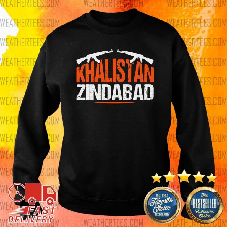 Sikh Khalistan Zindabad Singh Punjabi Sweater - Design By Weathertees.com