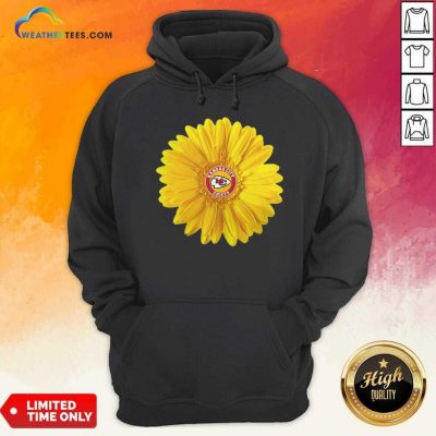Kansas City Chiefs Sunflower Hoodie - Design By Weathertees.com
