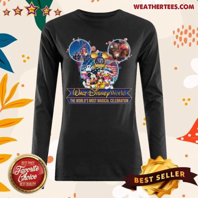 Mickey Mouse Walt Disney World The World’s Most Magical Celebration Long-sleeved - Design By Weathertees.com