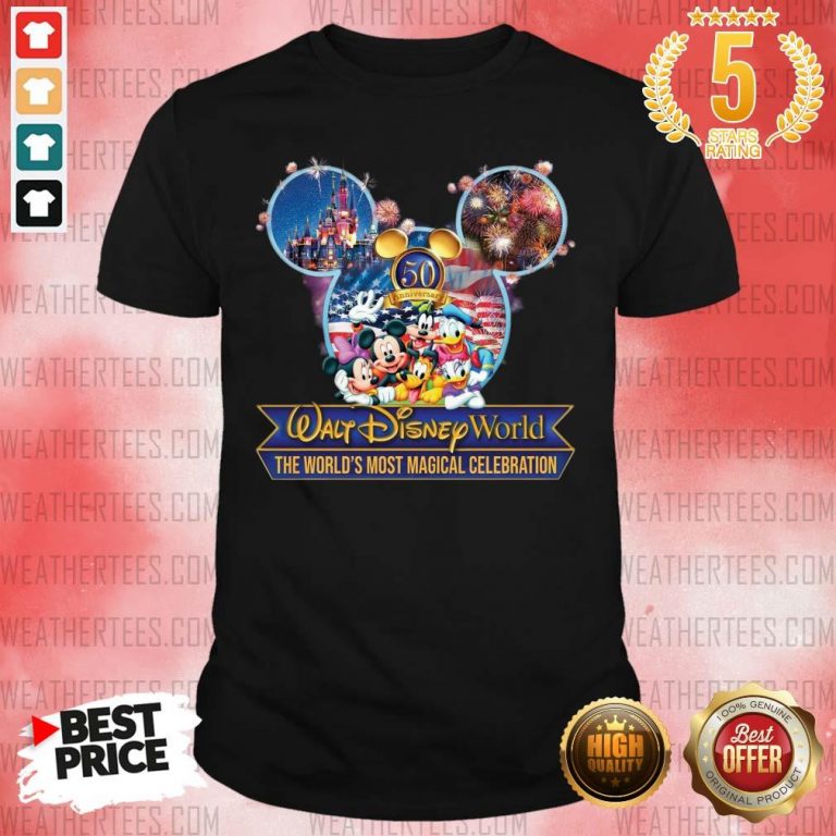 Mickey Mouse Walt Disney World The World’s Most Magical Celebration Shirt - Design By Weathertees.com