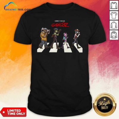 Gorillaz Abbey Road Shirt - Design By Weathertees.com
