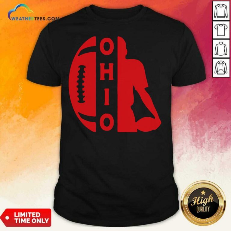 Ohio OH State Football Vintage Athletic Style Shirt - Design By Weathertees.com