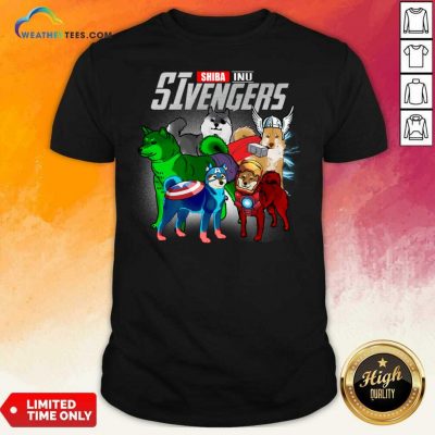 Shiba Inu Marvel Avengers SIvengers Shirt - Design By Weathertees.com