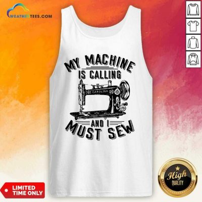 Some Girls Are Just Born With Sewing In Their Souls Tank Top - Design By Weathertees.com