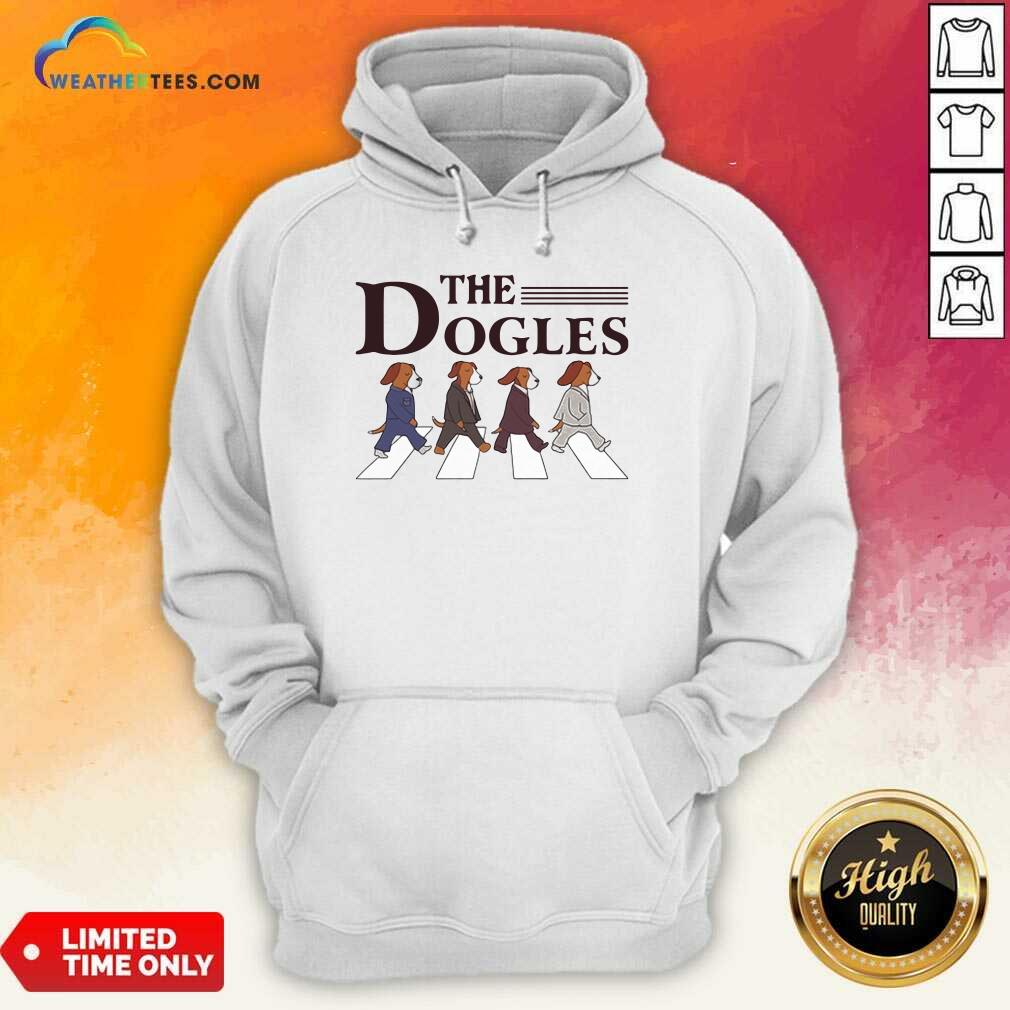 The Dogles Abbey Road Hoodie - Design By Weathertees.com
