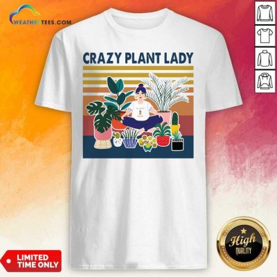 Garden Crazy Plant Lady Vintage Retro Shirt - Design By Weathertees.com
