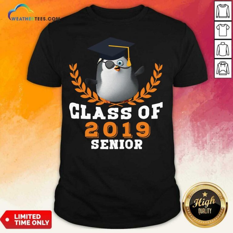 Class of 2019 Senior High School Graduation Shirt - Design By Weathertees.com