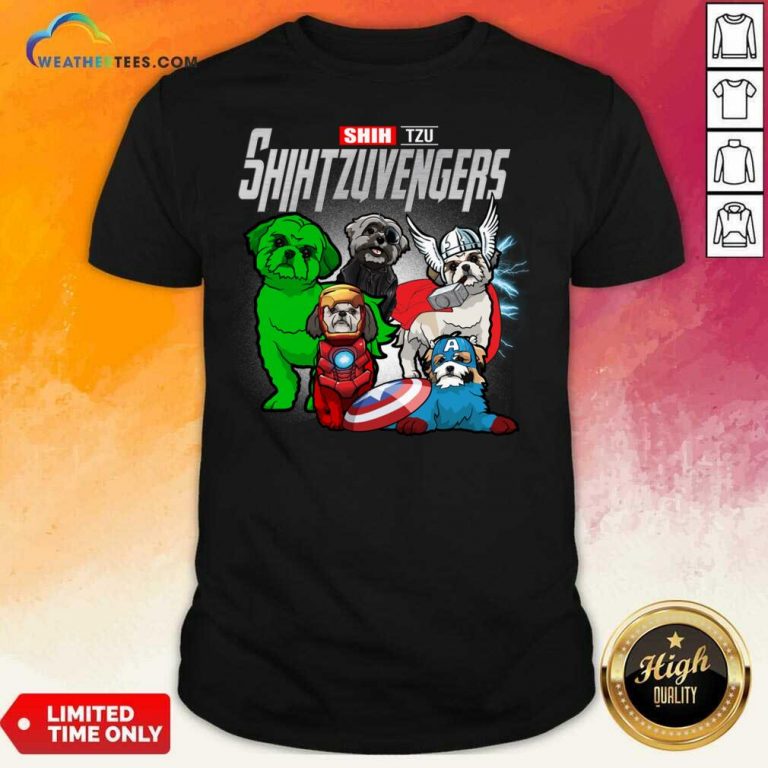 Shih Tzu Marvel Avengers Shihtzuvengers Shirt - Design By Weathertees.com