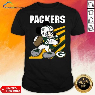 Mickey Mouse Green Bay Packers Shirt - Design By Weathertees.com