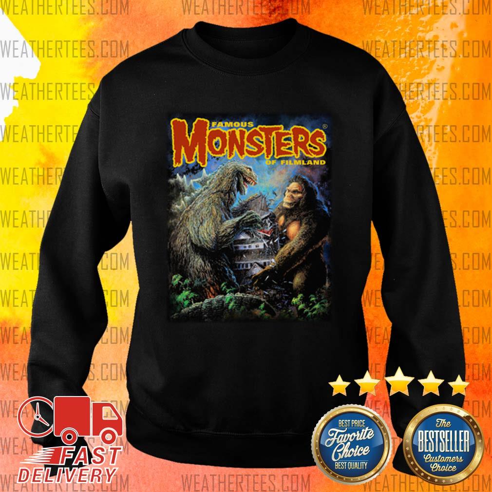 The Godzilla Vs Kong Sweater - Design By Weathertees.com