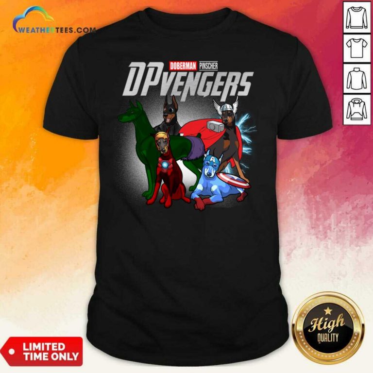 Dobeman Pincher Marvel Avengers DPvengers Shirt - Design By Weathertees.com