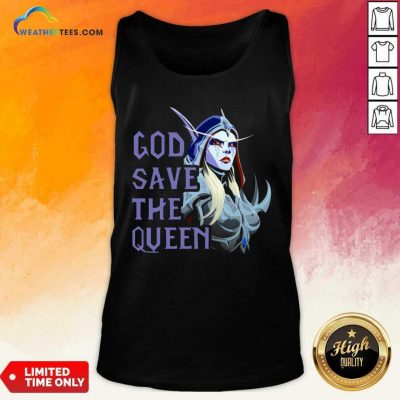 World Of Warcraft God Save The Queen 2021 Tank Top - Design By Weathertees.com