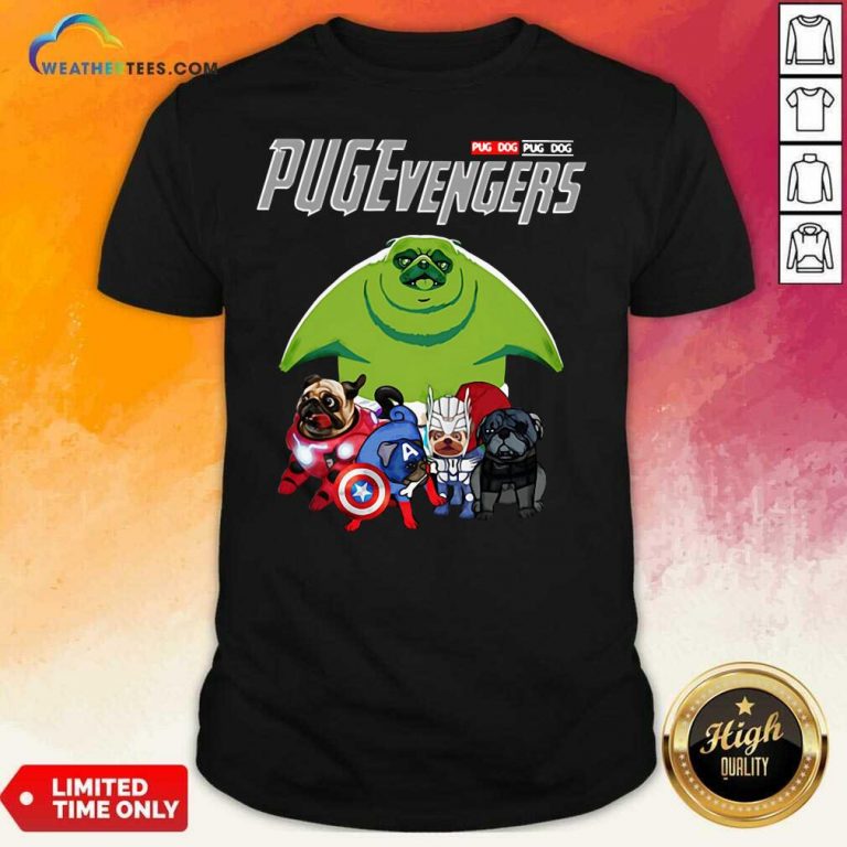 Pug Dog Marvel Avengers Pugevengers Shirt - Design By Weathertees.com