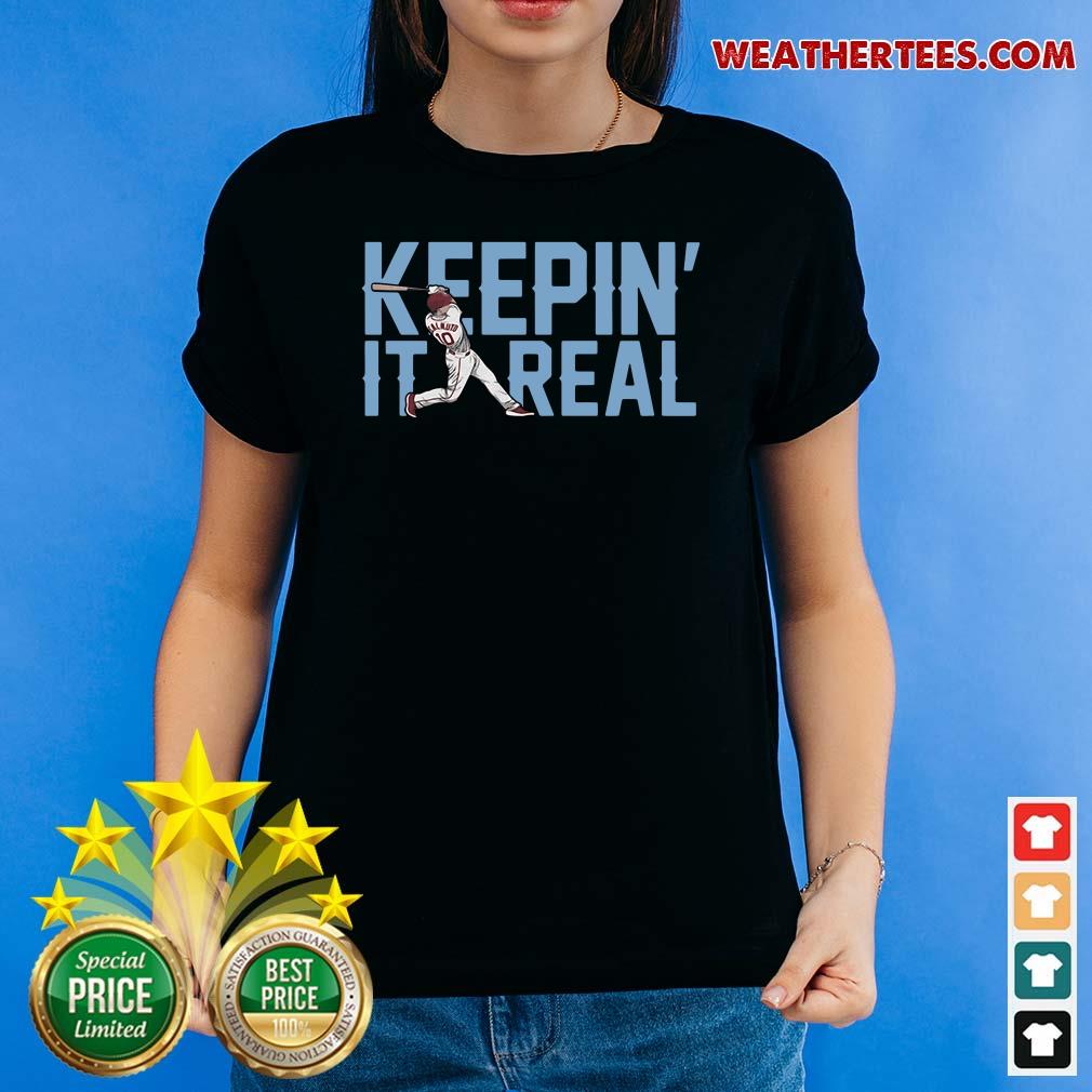 Keepin It Real Ladies-tee - Design By Weathertees.com