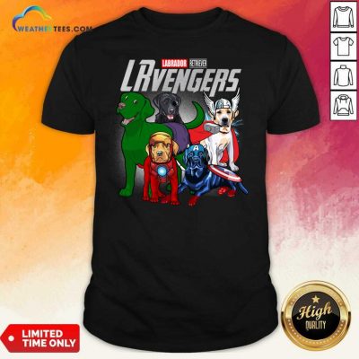 Labrador Retriever Marvel Avengers LRvengers Shirt - Design By Weathertees.com