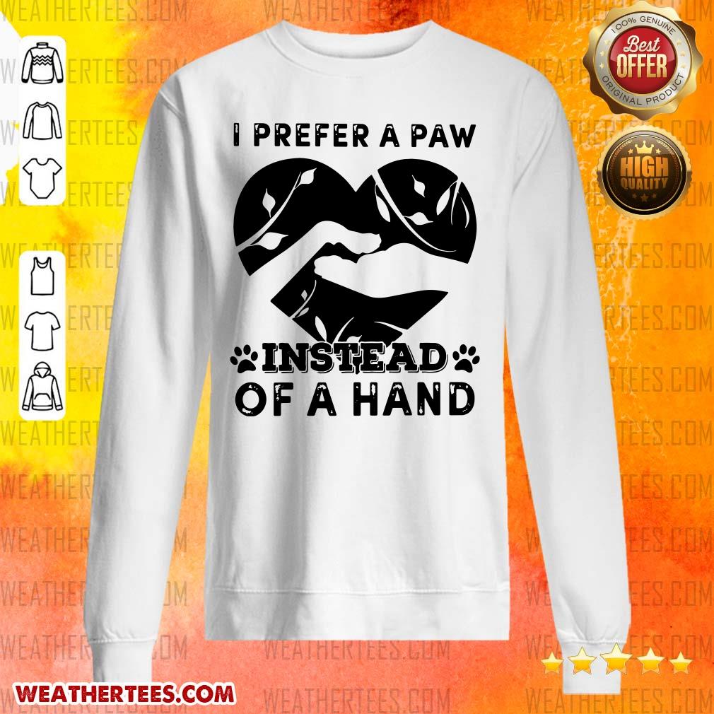 Cute 9 Paw Of A Hand Sweater - Design by Weathertee.com