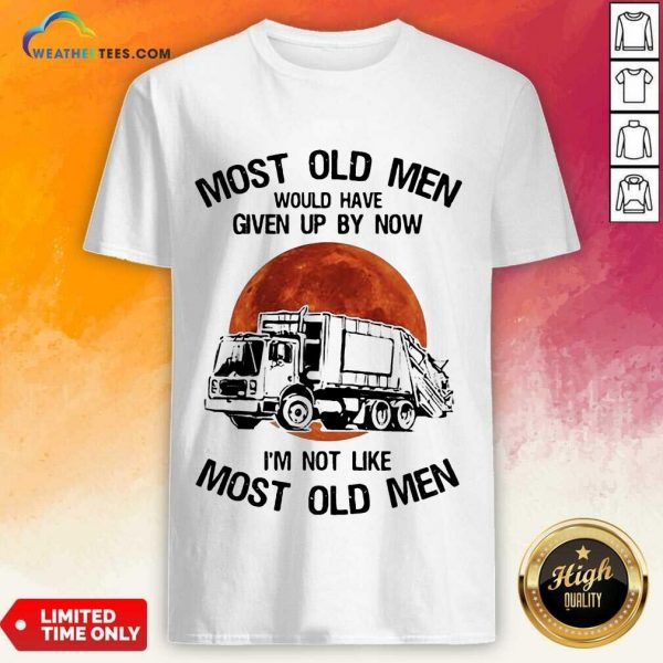 Enthusiastic Old Men Waste Collector Moon 3 Shirt
