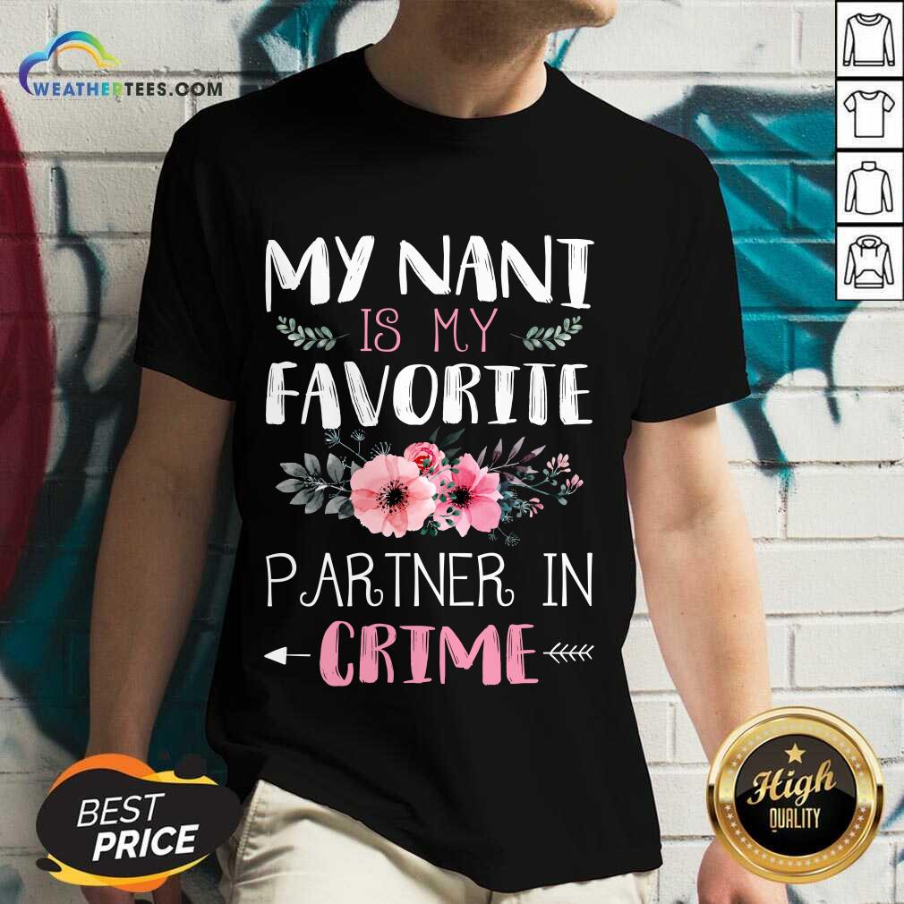 Excited My Nani Is My Favorite 456 V-neck