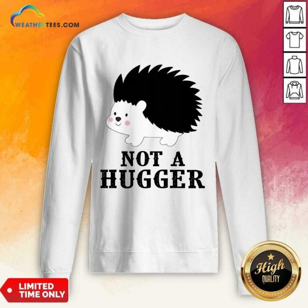 Good Hedgehog Not A Hugger Sweatshirt