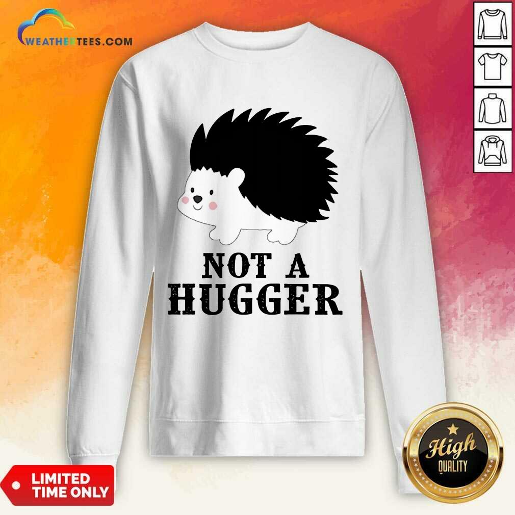 Good Hedgehog Not A Hugger Sweatshirt