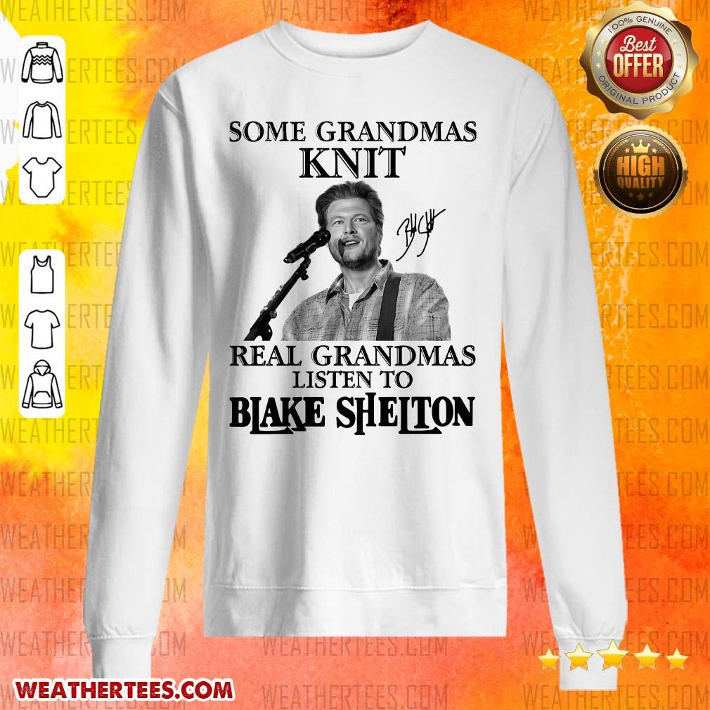 Great 1 Listen To Blake Shelton Sweater - Design by Weathertee.com