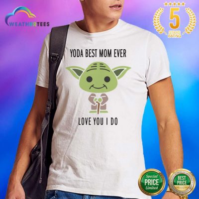 Hot 6 Baby Yoda Best Mom Shirt - Design by Weathertee.com