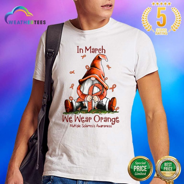 Hot March We Wear Orange 16 Shirt - Design by Weathertee.com