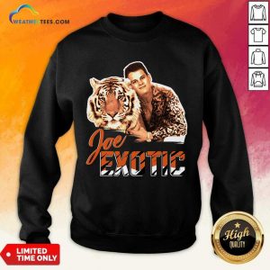Official Joe Burrow Tigers King Joe Exotic Sweatshirt