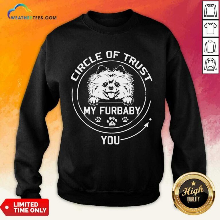Relaxed My Furbaby Circle Dog 6 Sweatshirt
