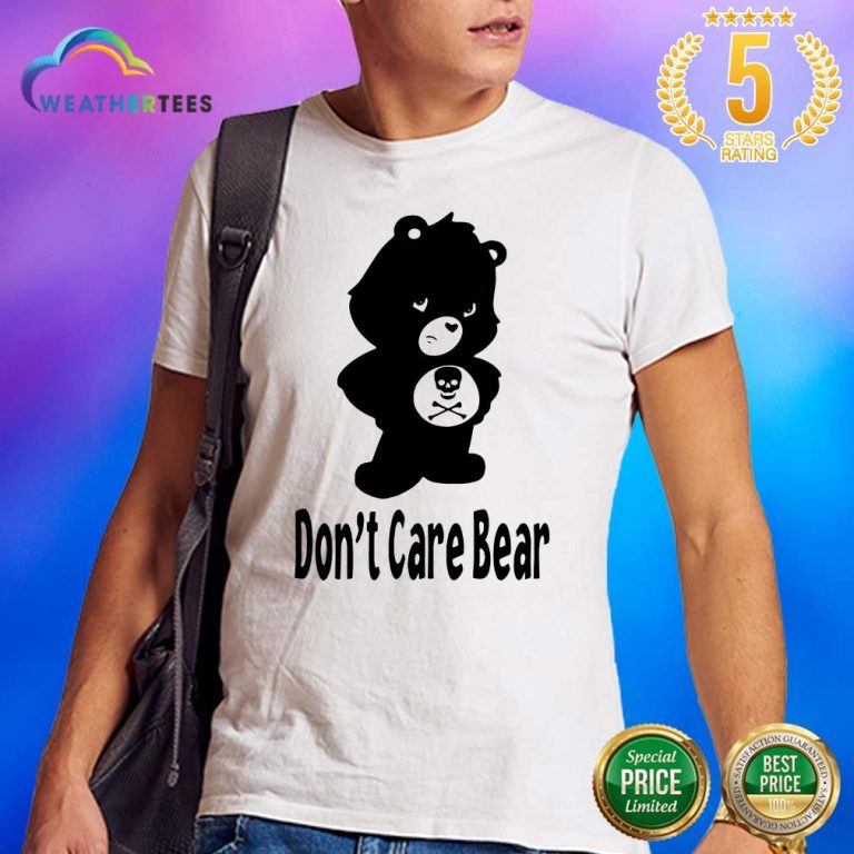 Shocked 7 Dont Care Bear Shirt - Design by Weathertee.com