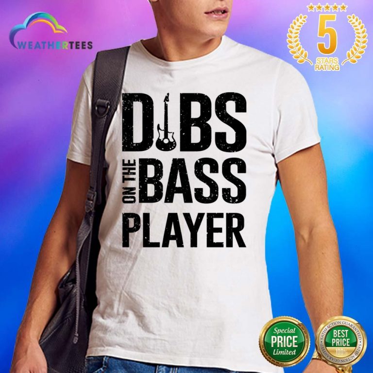 Surprised 4 Dibs On The Bass Player Shirt - Design by Weathertee.com