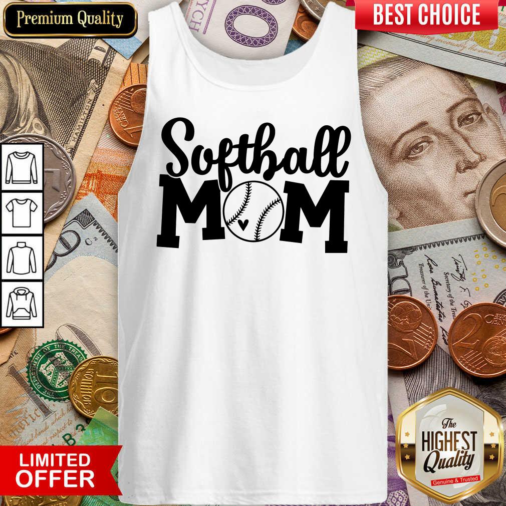 Perfect Softball Mom  Tank Top
