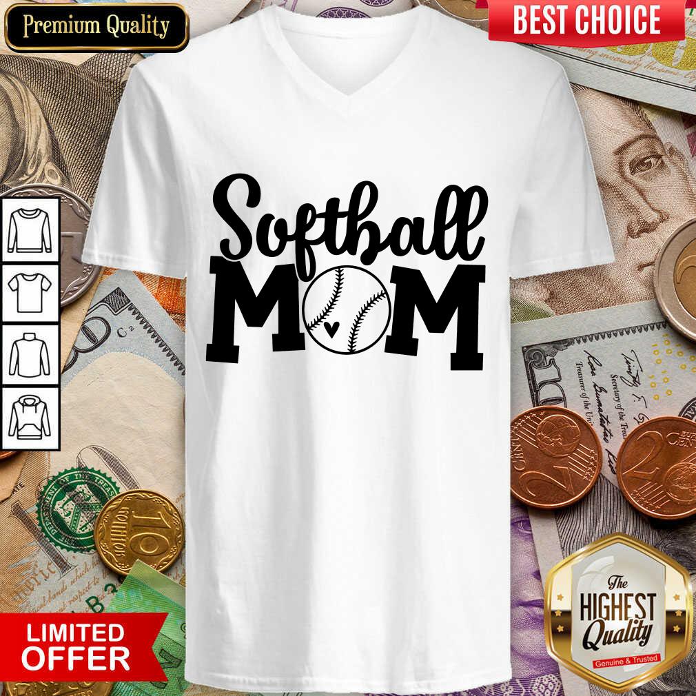 Perfect Softball Mom V-neck