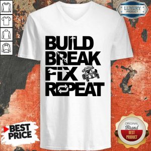Perfect Trophy Truck Build Break Fix Repeat V-neck