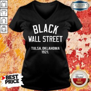 Black Wall Street Tulsa Oklahoma 1921 V-neck