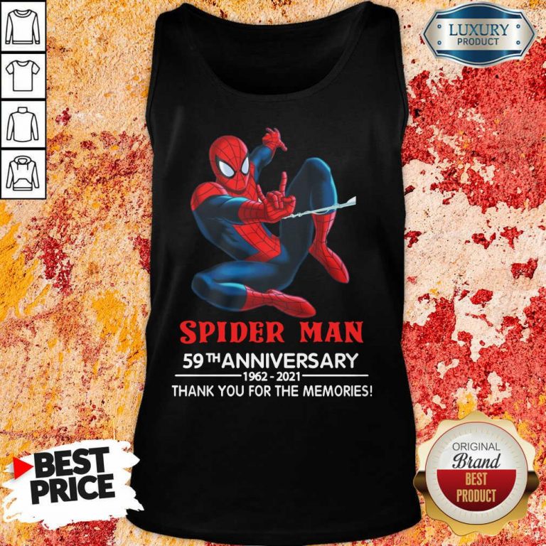 Spider Man 59th Anniversary Tank Top