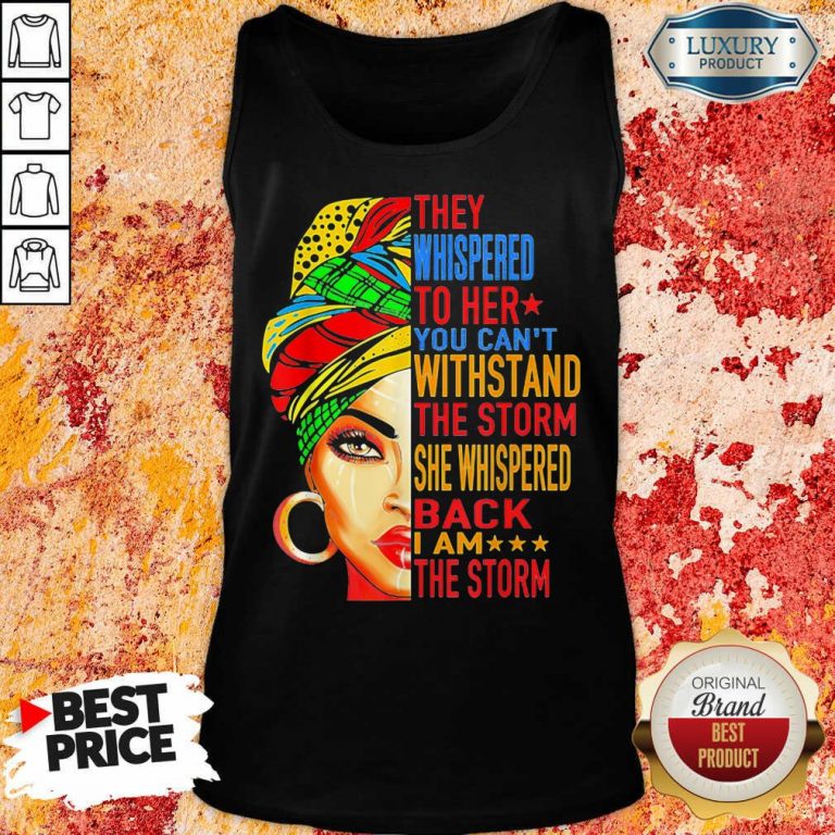 Whispered To Melanin Queen Lover Gift Tank Top