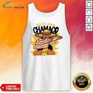 Diseño De Camiseta De Poncho Mexicano Dabbing Chamaco Tank Top