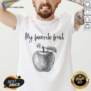My Favorite Fruit Is Apple V-neck