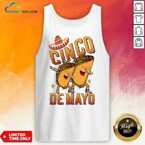 Cinco De Mayo Tacos Dabbing Tank Top