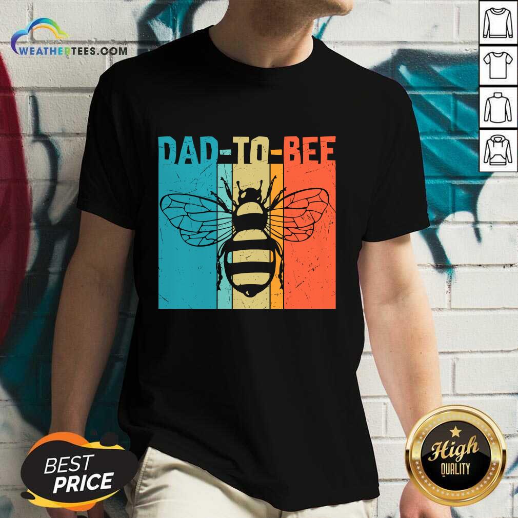Dad To Bee Vintage V-neck